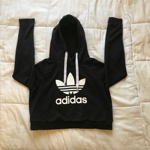 Cropped Adidas Hoodie